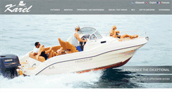 Desktop Screenshot of karelboats.gr